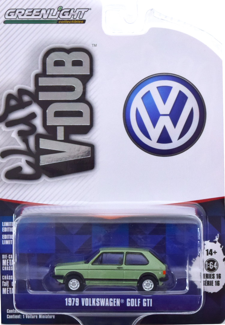緑であることともし火 コレクティブル 1/64 フォルクスワーゲン ゴルフ 1 GTI 1979 ライトグリーン 黒いことGreenlight Collectibles 1:64 VW Golf 1 GTI 1979 lightgreen black インチ blister 車-ミニカー・トイカー-おもちゃ