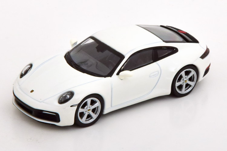 MINI GT 1/64 ポルシェ 911 (992) カレラ S クーペ ホワイト MINI GT 1:64 Porsche 911 (992) Carrera S Coupe white