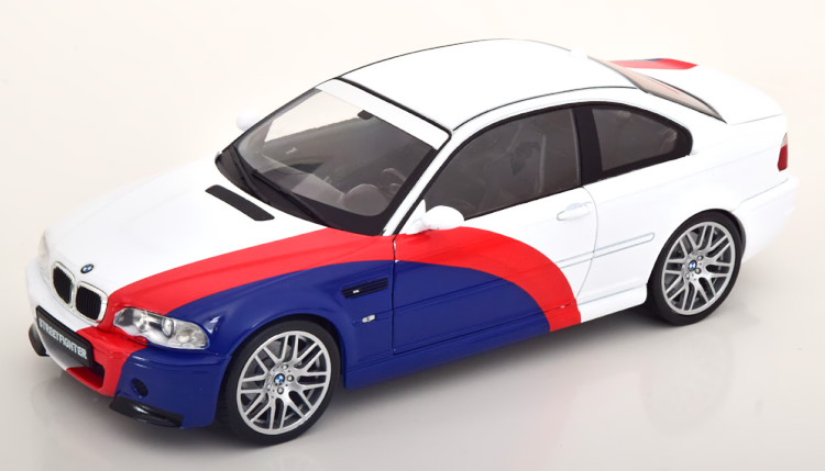 ソリド 1/18 BMW M3 E46 表どおり攻撃機 2000 白いこと/うす暗い青み/赤いこと 開閉Solido 1:18 BMW M3 E46 Street Fighter 2000 white darkblue red