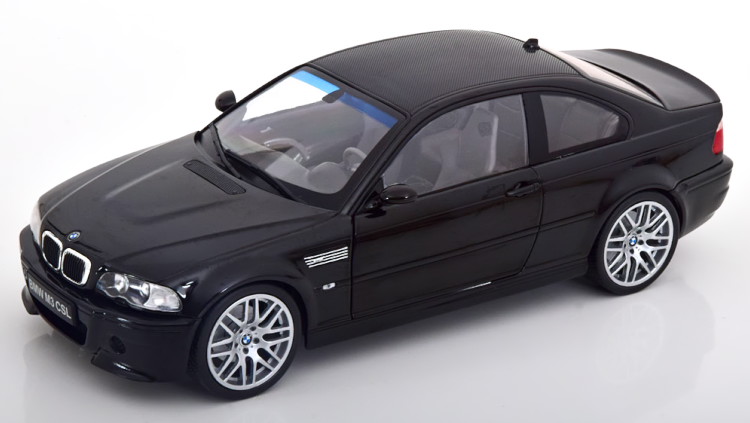 ソリド 1/18 BMW M3 E46 CSL 2003 黒いこと 開閉Solido 1:18 BMW M3 E46 CSL 2003 black