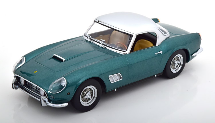 フェラーリ　カリフォルニア　スパイダー　1/18スケール　モデルカー　ギミック付 KKスケール 1/18 フェラーリ 250GT カリフォルニア スパイダー