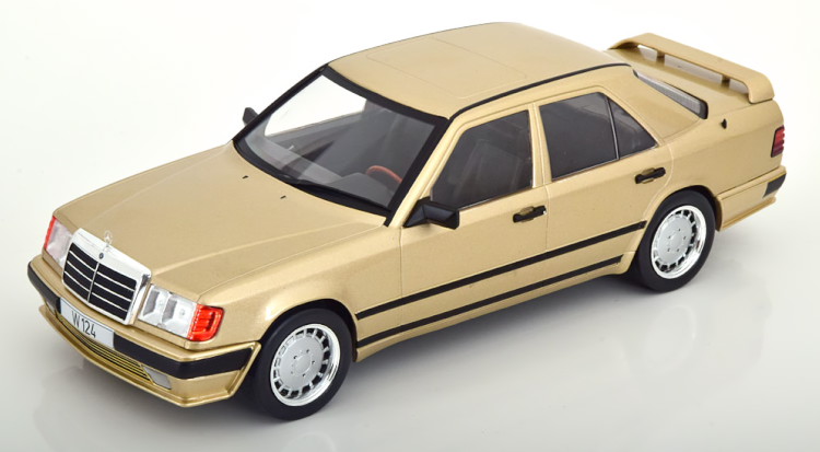 MCG 1/18 メルセデスベンツ W124 チューニング ゴールデン MCG 1:18 Mercedes W124 Tuning golden