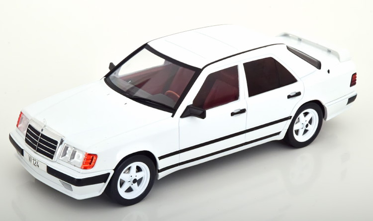 MCG 1/18 メルセデスベンツ W124 チューニング ホワイト MCG 1:18 Mercedes W124 Tuning white