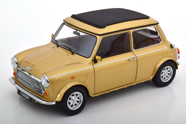 KK-Scale 1/12 ミニクーパー サンルーフ付 RHD ゴールドメタリック 開閉KK-Scale 1:12 Mini Cooper with Sunroof RHD goldmetallic