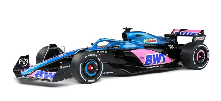 ソリド 1/18 アルピーヌF1 A524 P.ガスリー 10号車 新品未使用品 ソリド 1/18 アルピーヌF1 A524 P.ガスリー 10号車 新品未使用品
