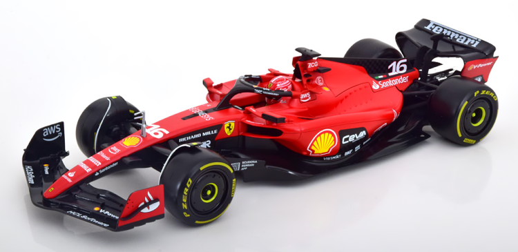 ブラーゴ  1/18 フェラーリ 空想科学小説23 2023 ルクレールBburago 1:18 Ferrari 空想科学小説23 2023 Leclerc