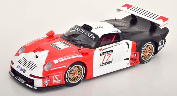 ベルク83 1/18 ポルシェ 911 GT1 #17 Fia GT ニュルブルクリンク 1997 von Gartzen/Collard Werk83 1:18 Porsche 911 GT1 No 17 Fia GT Nuerburgring 1997 von Gartzen/Collard