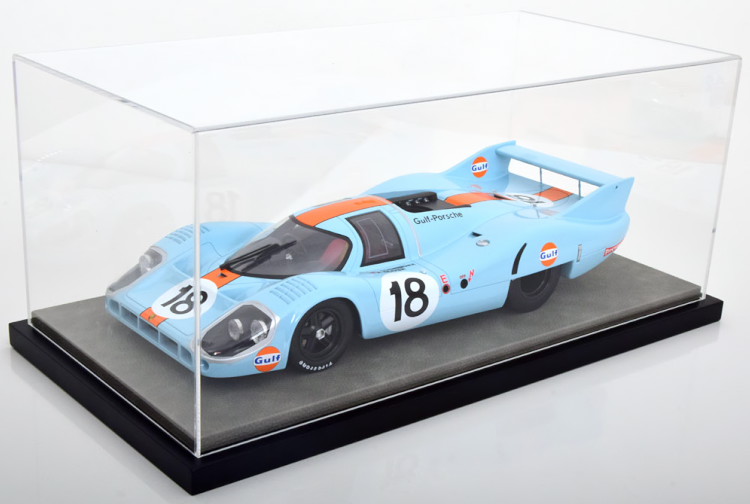 Jewel Cases 1/12 ショーケース グレー 積み重ね可能 48cm × 25cm × 21cm シュコー ノレブ GT SPIRIT Otto BBR スパーク CMR TOPMARQUES 京商 KK-Scaleなどに ※ミニカーは付属しません Jewel Cases1:12 artificial leather on MDF base plate stackable