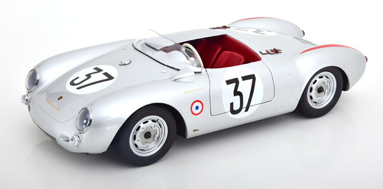 KK-Scale 1/12 ポルシェ 550A 蜘蛛  #37 ル・マン24第四次元スピード競技 1955KK-Scale 1:12 Porsche 550A Spyder No 37 24h Le Mans 1955 Polensky/von Frankenberg