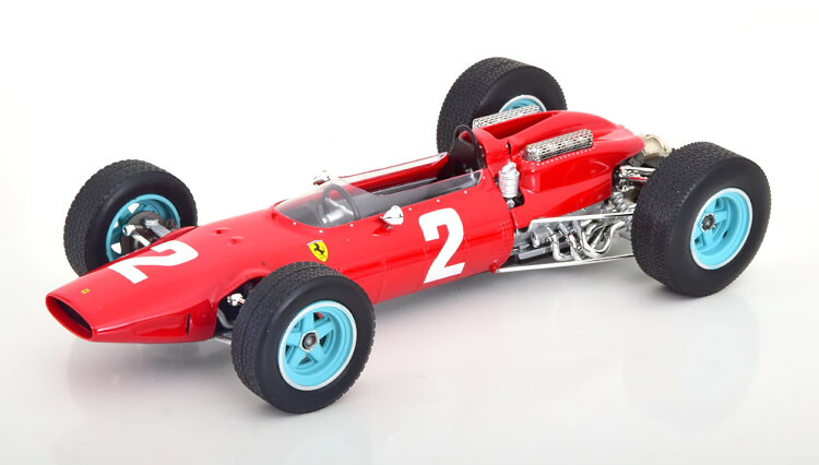 ベルク83 1/18 フェラーリ 158 勝ちえる イタリア共和国GP 世界はやりっ子 1964 SurteesWerk83 1:18 Ferrari 158 Winner GP Italy World Champion 1964 Surtees