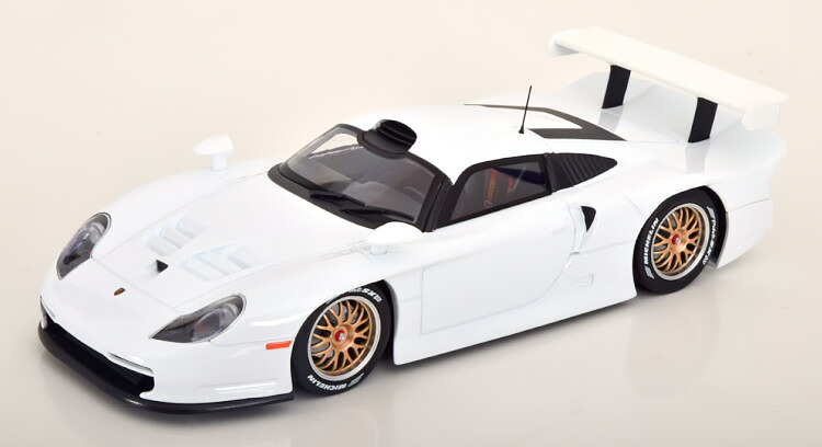 ベルク83 1/18 ポルシェ 911 GT1 プレーンボディ 1997 ホワイト Werk83 1:18 Porsche 911 GT1 Plain Body 1997 white