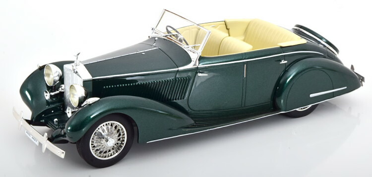 Cult Scale 1/18 ロールスロイス 25-30 Gurney Nutting All Weather Tourer 1937 ダークグリーンメタリック Cult Scale 1:18 Rolls Royce 25-30 Gurney Nutting All Weather Tourer 1937 darkgreen-metallic