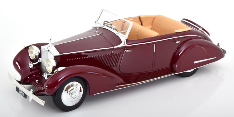 楽天市場】ミニカー 1/18 1937 ロールスロイス 緑 Rolls-Royce 25-30