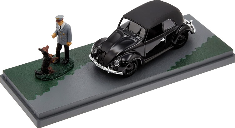 リオモデル 1/43 フォルクスワーゲン ビートル マジョリーノ カブリオレ クローズド「鷲の巣 1938 ヒトラー + 犬ブロンディ」RIO-MODELS 1:43 VOLKSWAGEN Beetle Maggiolino Cabriolet Closed 'Eagle's Nest 1938 Hitler + Dog Blondie'｜Reowide モデルカー カタログ SHOP 20,016円