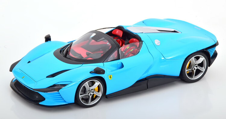 ブラーゴ シグネチャー シリーズ 1/18 フェラーリ デイトナ SP3 2021 ブルー 開閉 Bburago Signature Series 1:18 Ferrari Daytona SP3 2021 blue
