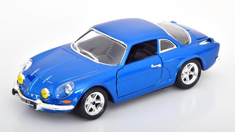 ブラーゴ 1/24 ルノー アルピーヌ A110 1971 ブルーメタリック 開閉 Bburago 1:24 Renault Alpine A110 1971 bluemetallic