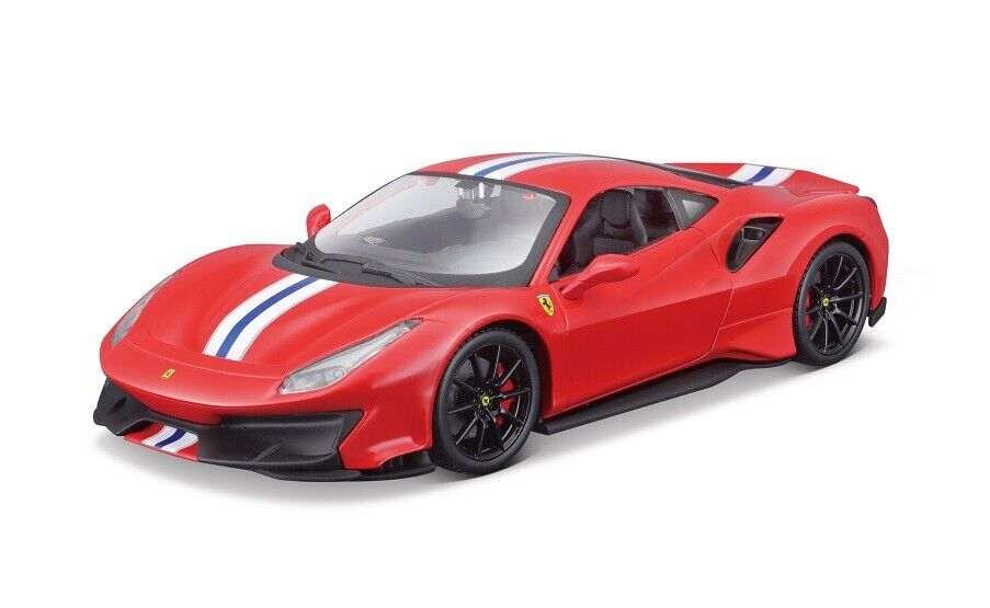 楽天市場】ミニカー 1 /24 組み立て式 Ferrari 488 Pista