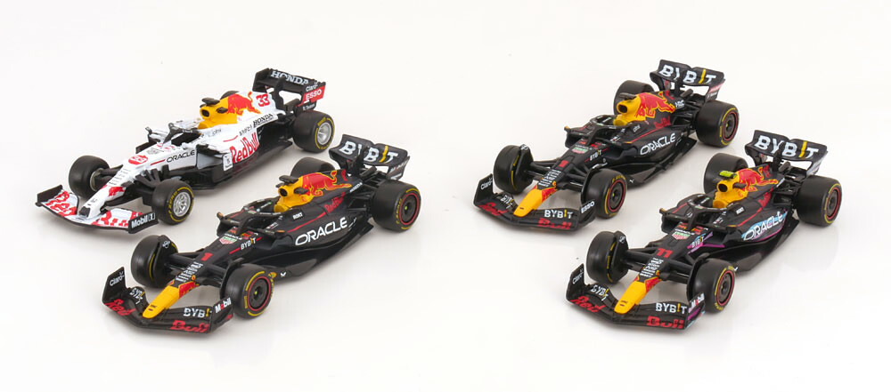 楽天市場】ミニカー レッドブル レーシング F1 1/43 6台セット