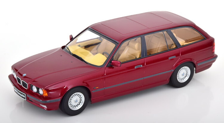 トリプル9 1/18 BMW 5er Serie E34 ツーリング 1996 レッドメタリック Triple 9 1:18 BMW 5er Serie E34 Touring 1996 redmetallic