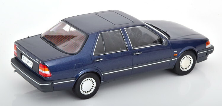 トリプル9 1/18 サーブ 9000 CD 1990 ダークブルーメタリック Triple 9 1:18 Saab 9000 CD 1990 darkblue-metallic