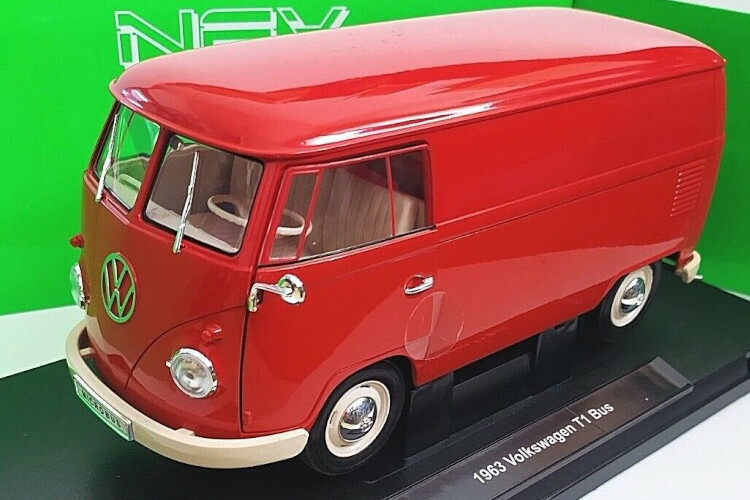 楽天市場】フォルクスワーゲン T1 1962 ワーゲンバス 1/34 VOLKSWAGEN