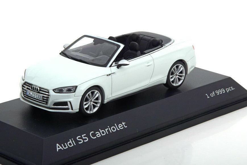 アウディ特注 パラゴン 1/43 アウディ S5 カブリオレ ホワイトPARAGON 1/43 AUDI S5 CABRIOLET WHITE｜Reowide モデルカー カタログ SHOP
