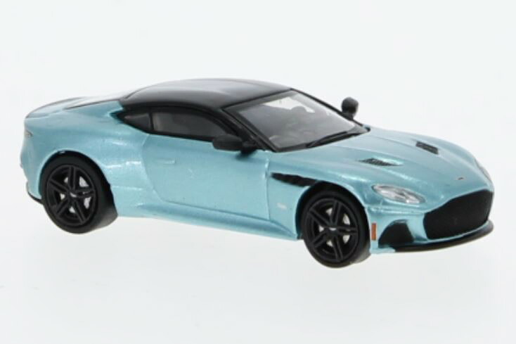 Brekina 1/87 アストンマーティン DBS スーパーレッジェーラ 2019 ライトブルーメタリックBrekina 1:87 Aston Martin DBS Superleggera built インチ 2019 light blue metallic ミニカー・トイカー-おもちゃ-車