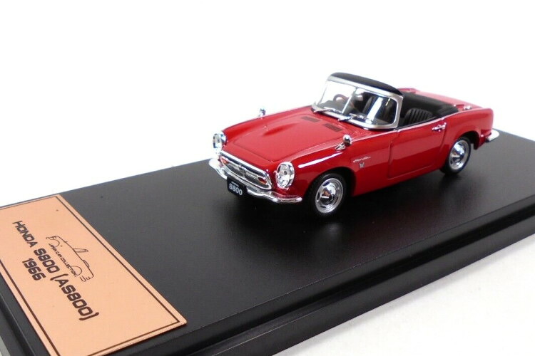アシェットジャパンコレクション 1:43 ホンダ S800 1966 レッドHachette Japan Collection 1:43 Honda S800 year 1966 red｜Reowide モデルカー カタログ SHOP