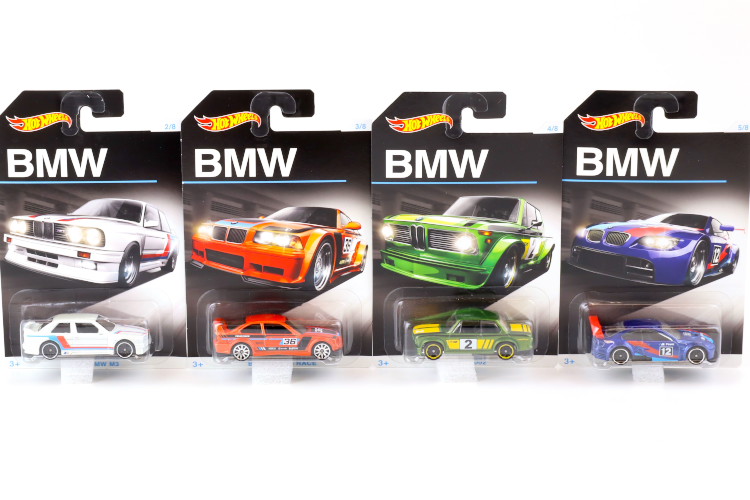 ホットウィール 1/64 BMW 100th記念日 100年4台仕掛ける #2-5 BMW M3 2002Hot Wheels 1:64 BMW 100th Anniversary 100 years SET 4 pcs. No. 2-5 BMW M3, 2002 おもちゃ-車