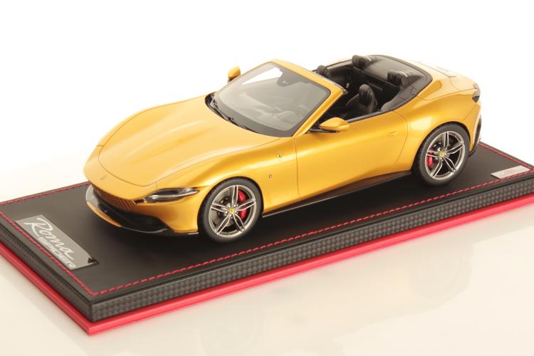 【値下げ】フェラーリ　ローマスパイダー　ミニカー B.B.R 最新作！ BBR 1/43 Ferrari Roma Spider Celeste Trevi