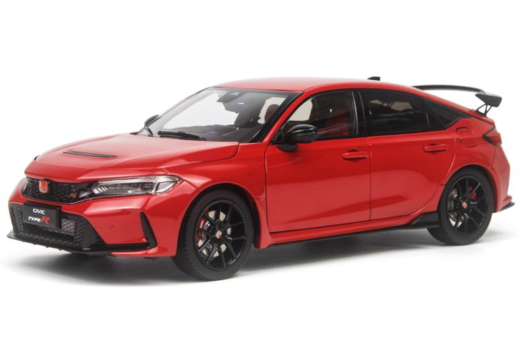 Paudi 1/18 ホンダ シビック タイプR FL5 2023 ダイキャストモデルカー レッド 開閉Paudi 1:18 Honda Civic Type-R FL5 2023 Detailed Diecast Model Car/ Collectible Red｜Reowide モデルカー カタログ SHOP