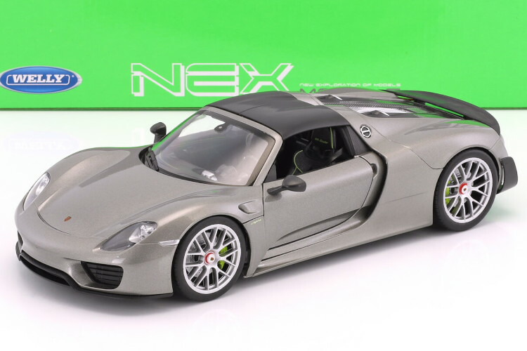 楽天市場】ウィリー 1/18 ポルシェ 918 スパイダー ハードトップ