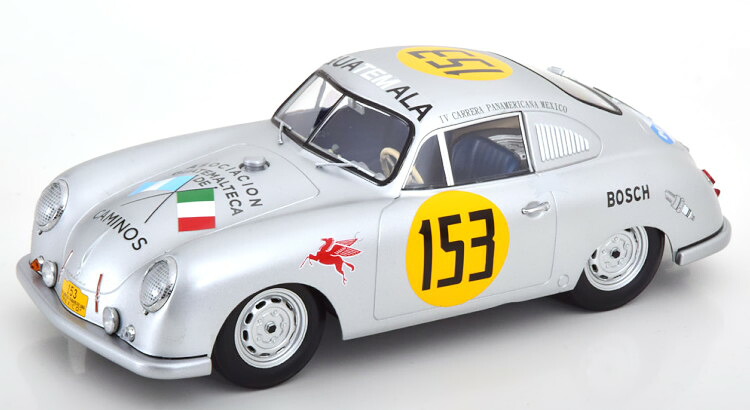 ベルク83 1/18 ポルシェ 356 SL #153 カレラ・パナメリカーナ 1953 Contreras/Alfonso Werk83 1:18 Porsche 356 SL No 153 Carrera Panamericana 1953 Contreras/Alfonso