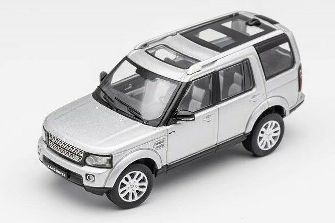 GCD 1/64 ランドローバー ディスカバリー 4 シルバー LHD GCD 1:64 Land Rover DISCOVERY 4 Silver LHD