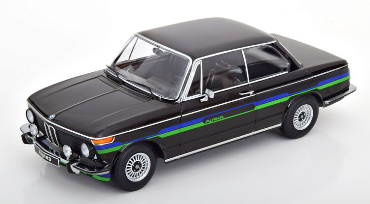 KK-SCALE 1/18 BMW 2002 アルピナ 1974 ブラック KK-Scale 1:18 BMW 2002 Alpina 1974 black