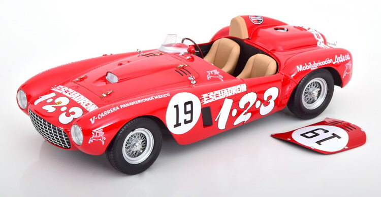 KK-SCALE 1/18 フェラーリ 375 Plus 優勝 カレラ・パナメリカーナ 1954 Maglioli KK-Scale 1:18 Ferrari 375 Plus Winner Carrera Panamericana 1954 Maglioli