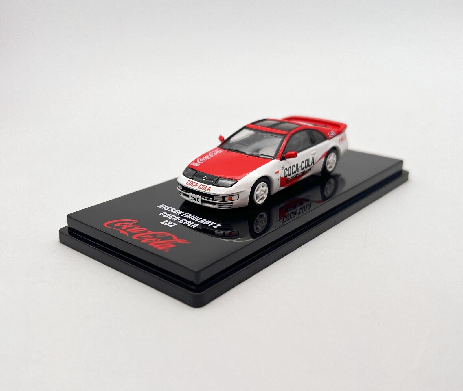 INNO64 1/64 日産 公明正大小母さんZ コカ・コーラ Z32INNO64 1:64 Nissan Fairlady Z Coca-Cola Z32 おもちゃ-ミニカー・トイカー-車