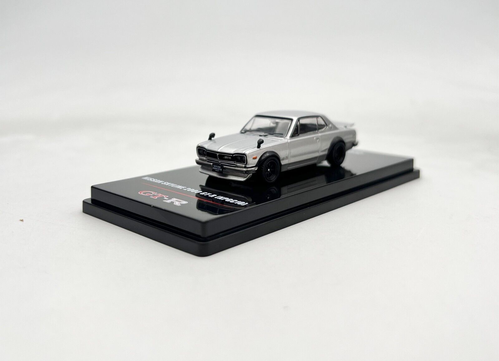 INNO64 1/64 日産 視水平線 2000 GT-R KPGC10 しろがね色INNO64 1:64 Nissan Skyline 2000 GT-R KPGC10 Silver 乗り物のおもちゃ-車-ミニカー・トイカー