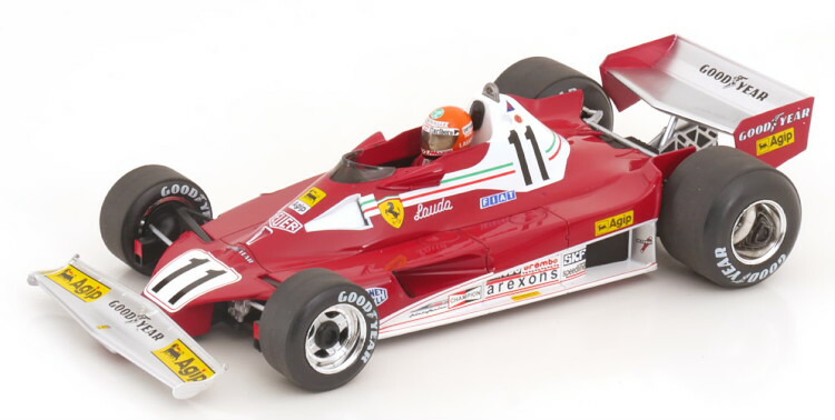 MCG 1/18 フェラーリ 312 T2B モナコ公国GP 世界はやりっ子 1977 LaudaMCG 1:18 Ferrari 312 T2B GP Monaco World Champion 1977 Lauda