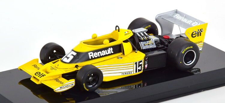 Premium Collectibles 1/24 ルノー RS01 1977 Jabouille in blisterPremium Collectibles 1:24 Renault RS01 1977 Jabouille in blister|Reowide モデルカー カタログ SHOP