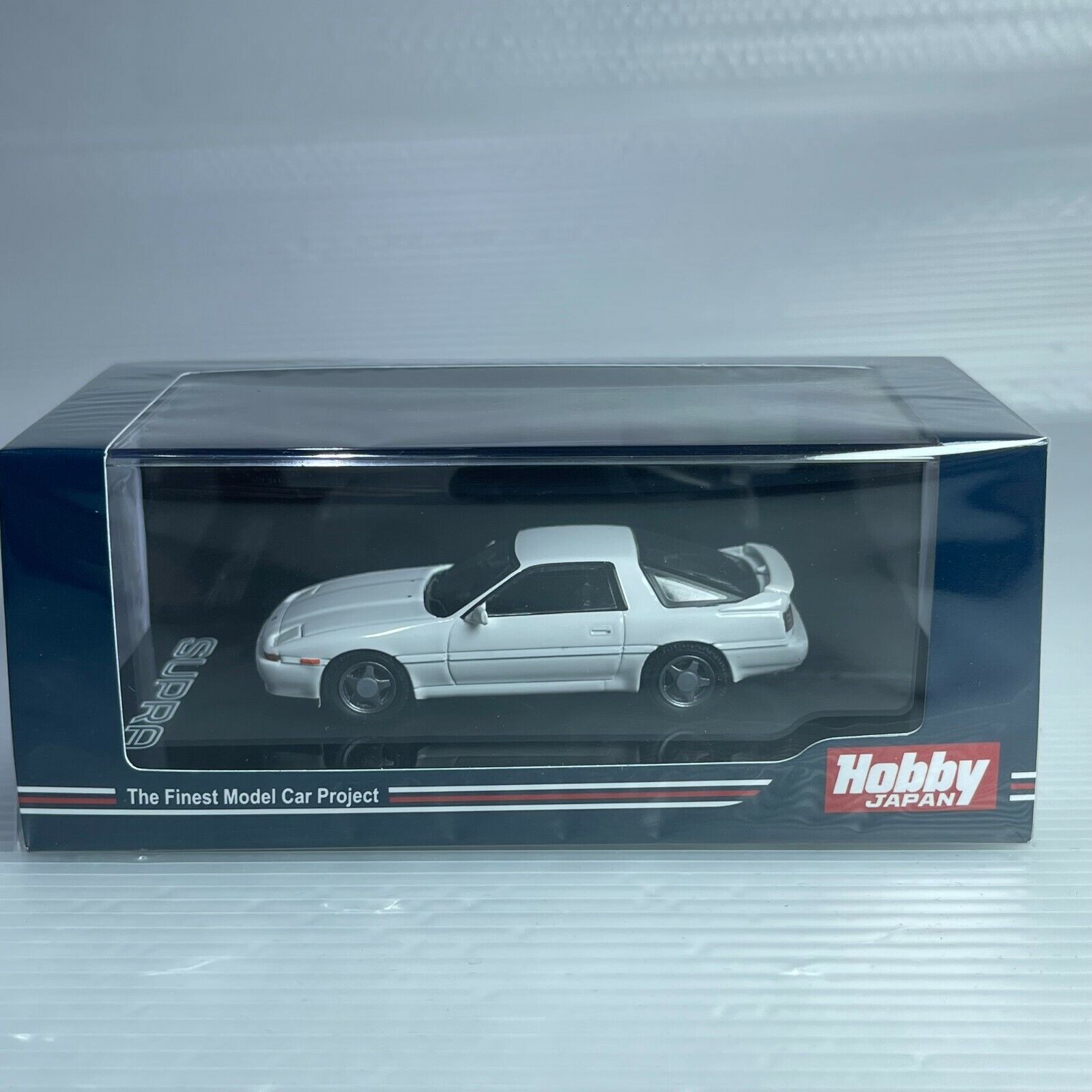 ホビージャパン 1/64 HJ トヨタ スープラ A70 2.5GT ツインターボ R スーパーホワイト HOBBY JAPAN 1:64 HJ Toyota SUPRA A70 2.5GT TWIN TURBO R SUPER WHITE