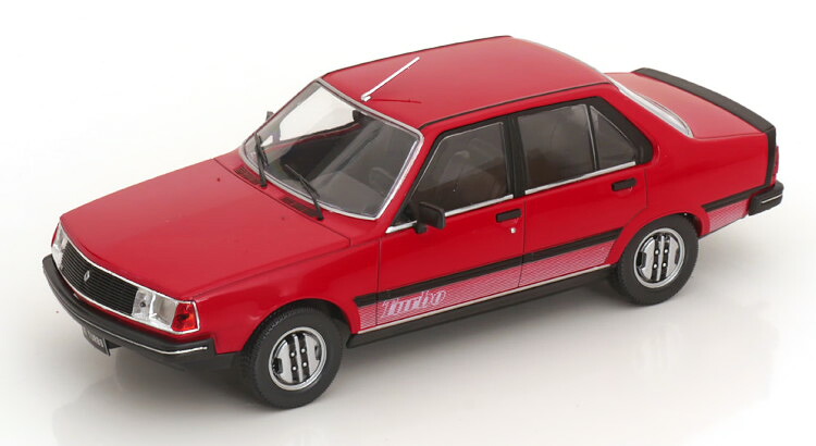 ホワイトボックス 1/24 ルノー 18 ターボレッド White Box 1:24 Renault 18 Turbo red