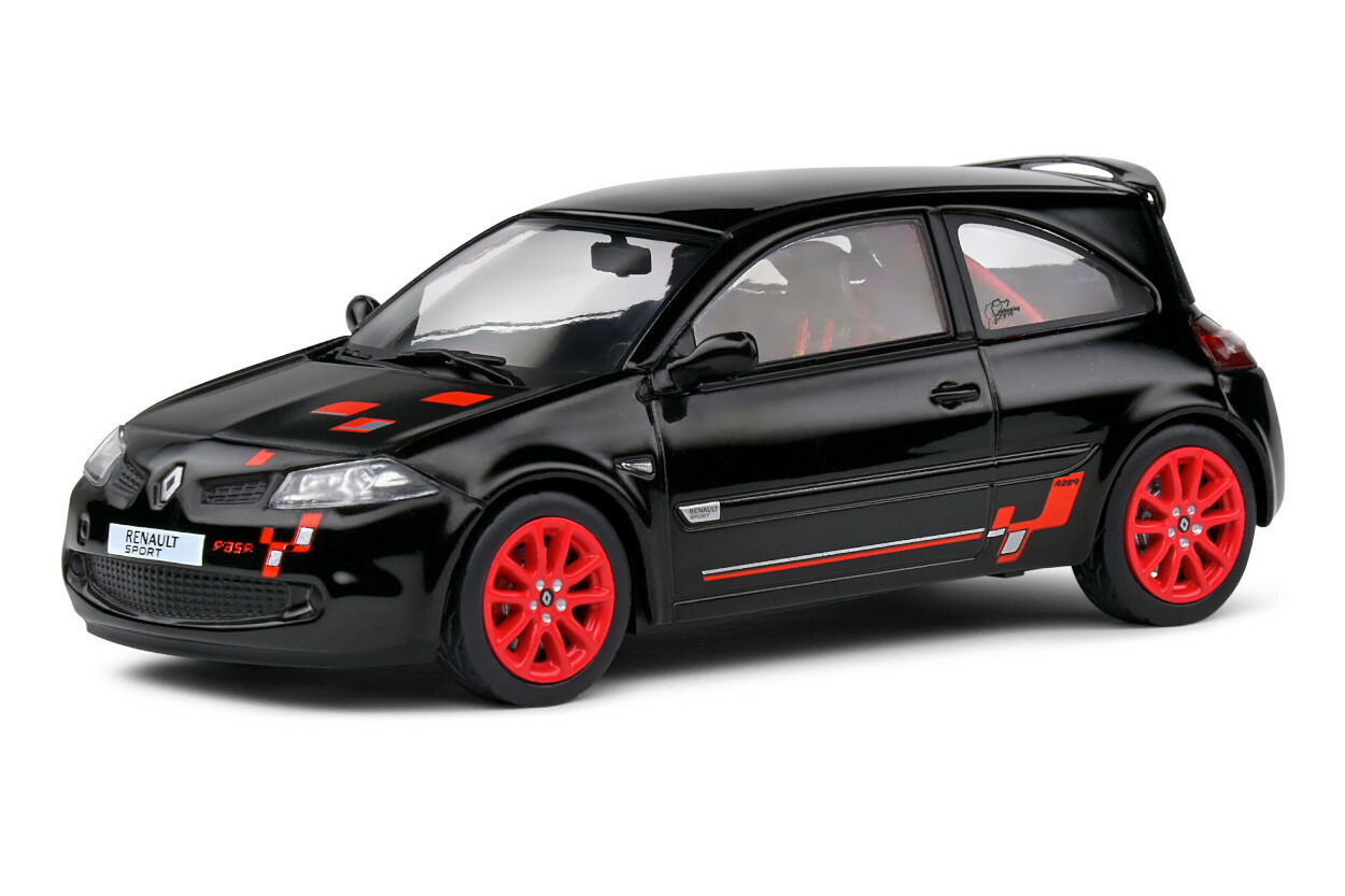 ソリド 1/43 ルノー メガーヌ R26.R 2008 ブラックSolido 1:43 Renault Megane R26.R year 2008 black