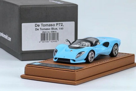 楽天市場】ピーコ 1/18 デトマソ P72 レッド PEAKO 1:18 De Tomaso P72