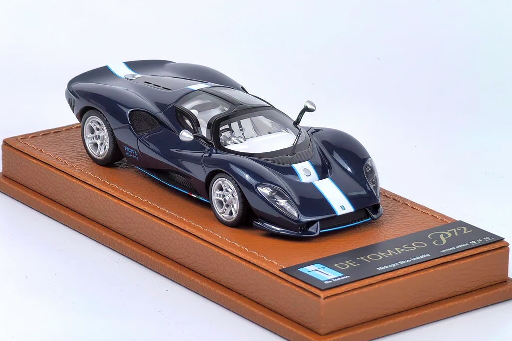 希少】Peako 1/64 De Tomaso P72 Baby Blue 希少】Peako 1/64 De
