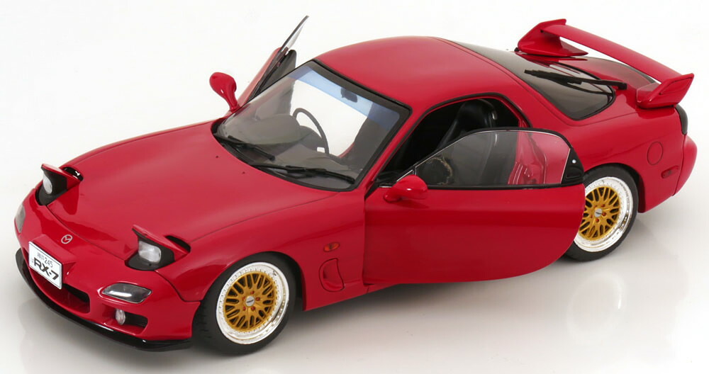 楽天市場】オートアート 1/18 マツダ特注 RX-7 FD3S スピリットR Type A ホワイト BBS ホイール : Reowide  モデルカー カタログ SHOP