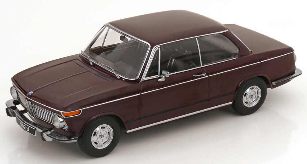 KK-SCALE 1/18 BMW 2002 tii 1シリーズ 1971 ダークレッドメタリックKK-Scale 1:18 BMW 2002 tii 1 Series 1971 darkred-metallic｜Reowide モデルカー カタログ SHOP