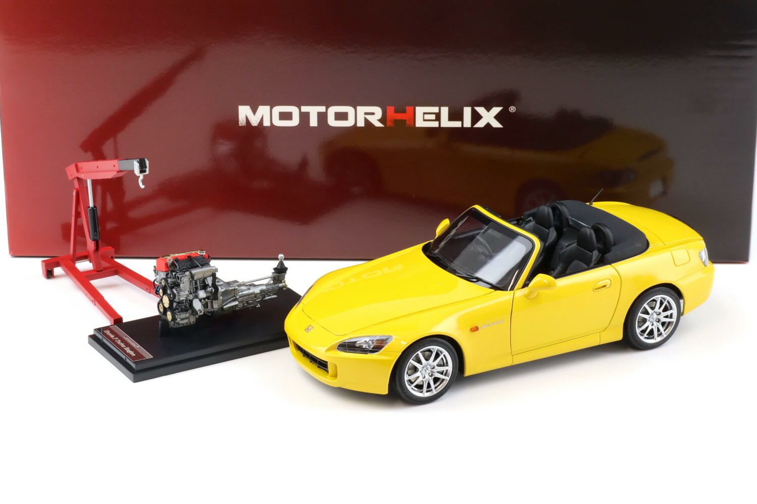 【限定70台】1/18 Honda S2000 IG2588 エンジン付属 IG2588 1/18 Honda S2000 (AP2) Pearl White With Engine | LINE