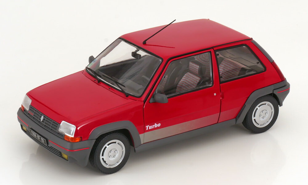 ミニカー　1/18 ルノー フエゴ ターボ 1980(レッド) [S1806401] 京商 ミニカー | SOLIDO 1/18 ルノー 21 Mk.1 ターボ 1988