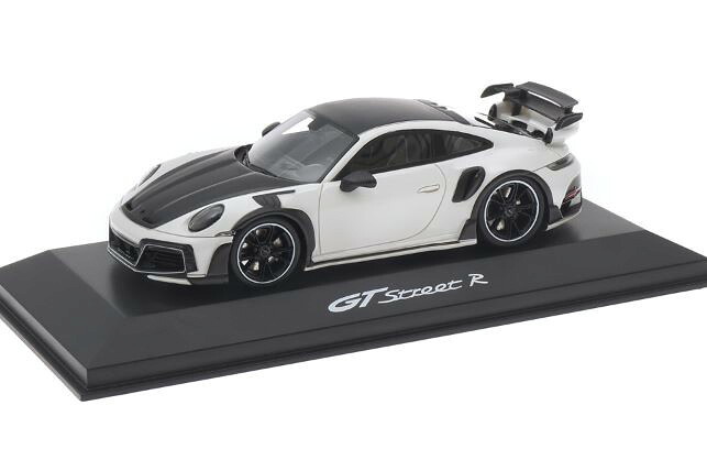 テック美術 1/43 ポルシェ GT 表どおり R コレクターズモデル 白いこと 100台押さえるTECHART 1:43 porsche GTstreet R Collectors Model White Limited Edition 100